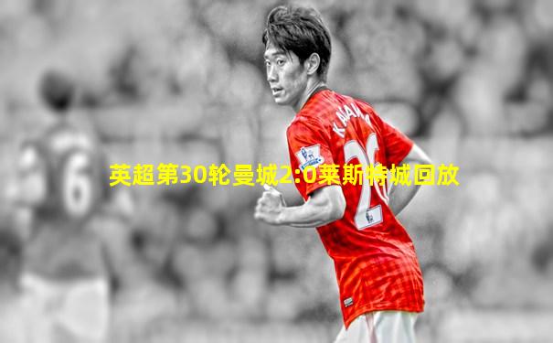 英超第30轮曼城2:0莱斯特城回放