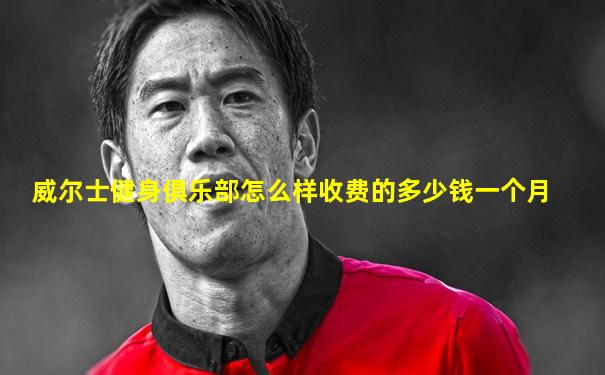 威尔士健身俱乐部怎么样收费的多少钱一个月